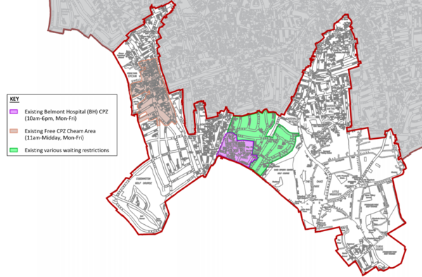 The photo for Sutton's Parking Consultation Stage 1.